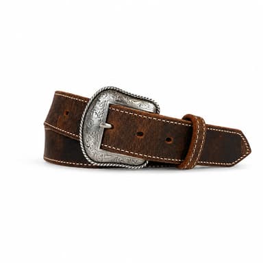 Western Crazy Horse Distressed Belt