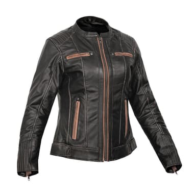Ironwood - Women’s Leather Motorcycle Jacket