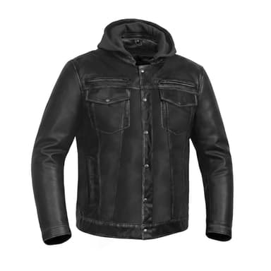 Nico Men's Faux Leather Motorcycle Jacket