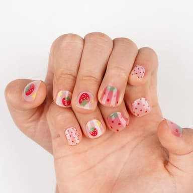 Starry Berry Sparkle Kids Nail Wraps | Stellarberry - 2780