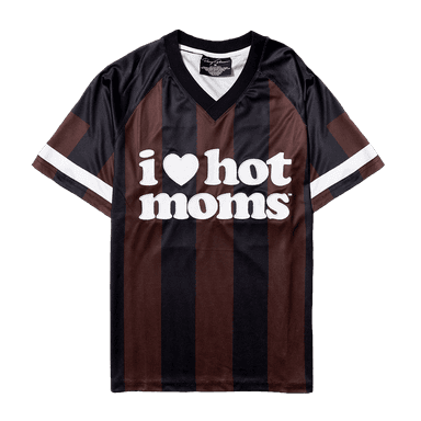 I Heart Hot Moms Soccer Jersey