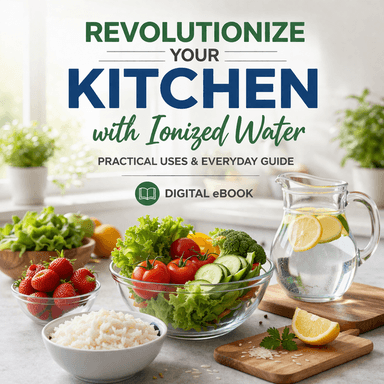 Revolutionize Your Kitchen with Ionized Water – Practical Uses & Everyday Guide (eBook)