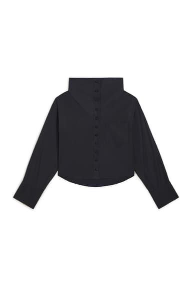 Bianca Funnel Neck Blouse
