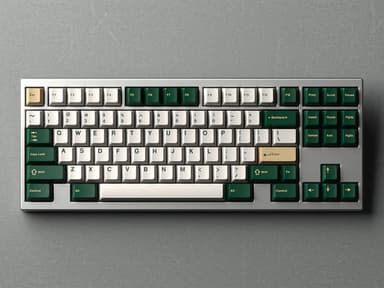 GMK British Racing Green (BRG) R3 Keycaps