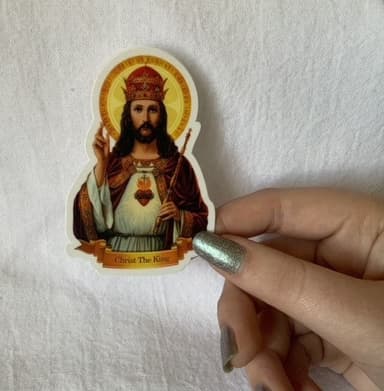 Christ the King Sticker
