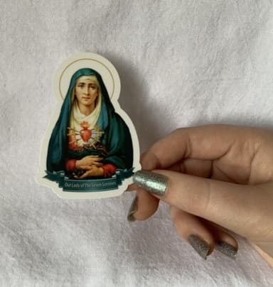 Our Lady of the Seven Sorrows Sticker