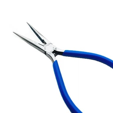 Precision Long Nose Pliers Jewelry Making Craft Electronics Repair Tool Carbon Steel Non-slip Handle