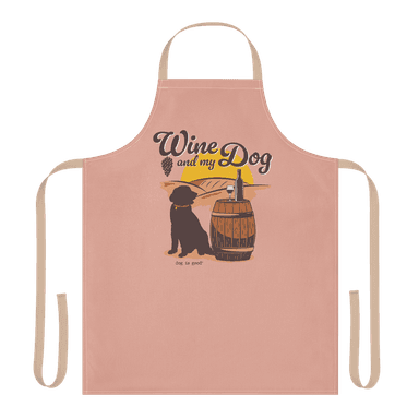 Apron: Wine and My Dog Vineyard