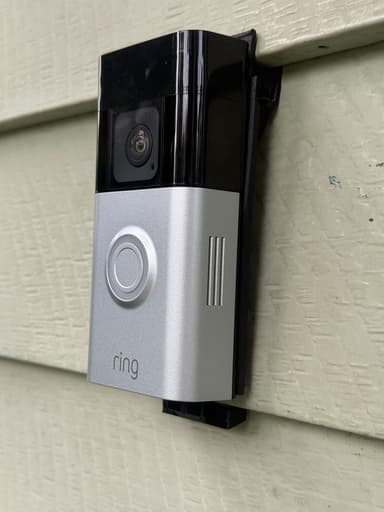 No-Drill Aluminum Siding Mount for Video Doorbells | Universal Fit Mount