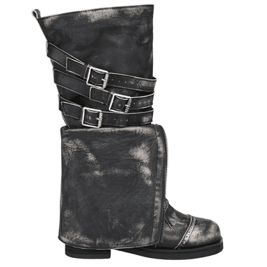Roa Fold Boots  |  Black