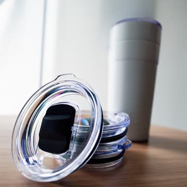 The Double Cup™ Clear Lid