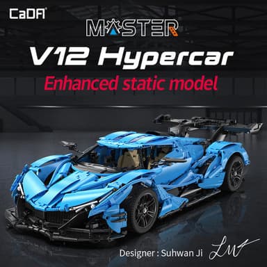 CaDA Master 1: 8 V12 Hypercar Static Version C64003W