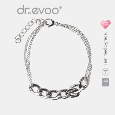 WAVE LINK CHAIN SILVER