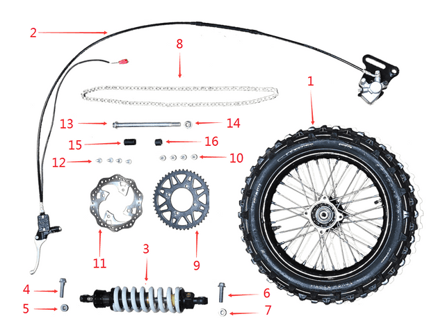 Chain - EV Dirt Bike (5000W)