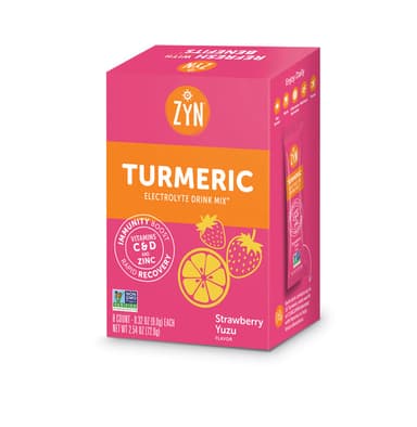 Strawberry Yuzu Turmeric Electrolyte Drink Mix Cartons - Wholesale (Sleeve)