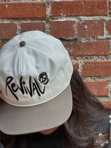 Embroidered Two Tone Cap