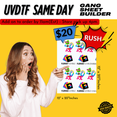 12"x20" SAME DAY - UVDTF Gang Sheet Builder.