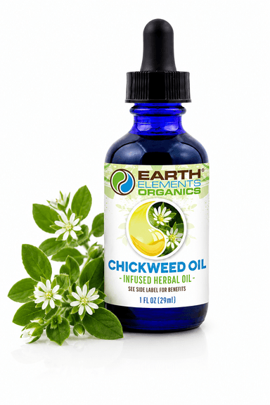 Organic Chickweed Medicinal Oil