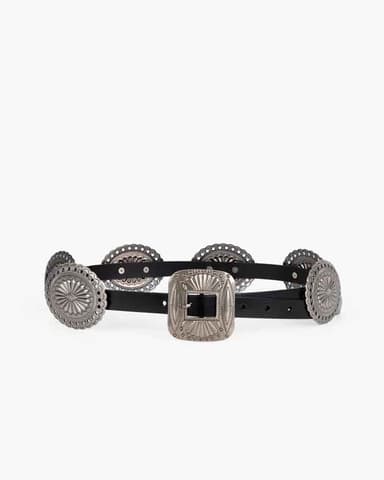 Lauren Decorative Buckles Waistband