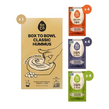 Tahini & Hummus Kit Bundle (with recipe booklet)