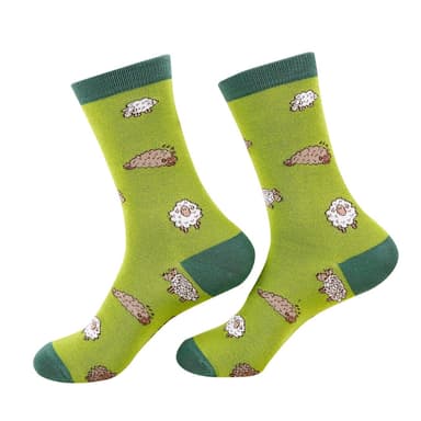 Eco Chic Eco-Friendly Bamboo Socks Cute Sheep