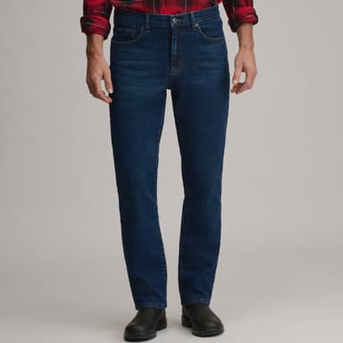 Men's Eddie's Flex Flannel Lined Jean