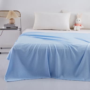 Revolutionary 100% Bamboo Blanket & Pillowcase Bundle Q Max 0.2