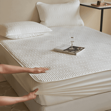 Comfortable Thicken Quilted Quilting Fitted Sheets