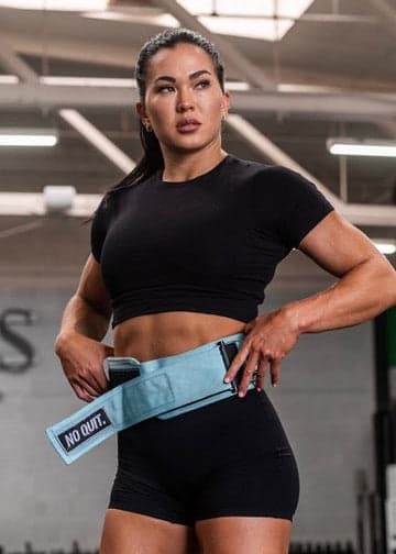 'NO QUIT' BELT & PATCH COMBO
