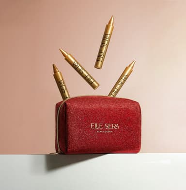 Elle Sera Limited Edition Red Cosmetic Bag