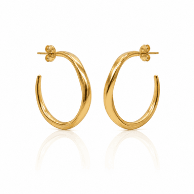 Twist Hoop Earring