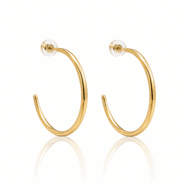 Thin Hoop Earring