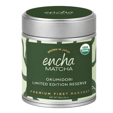Encha Matcha Tea Okumidori Limited Edition Reserve - Ceremonial Grade Matcha Powder