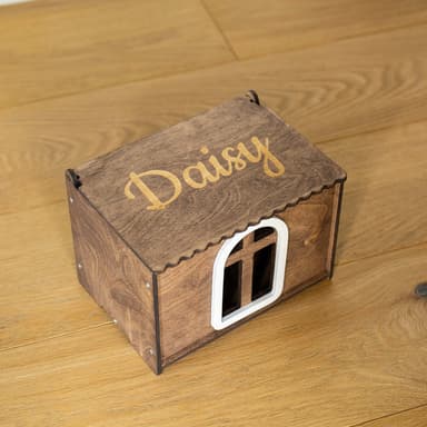 Dollhouse Box - Dark Walnut
