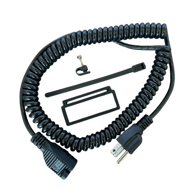 Standing Desk Coiled Power Cord