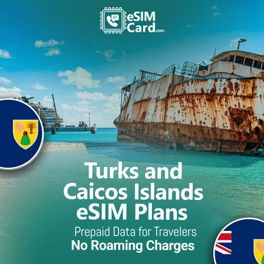 eSIM Data Plan for Turks and Caicos Islands - eSIMCard