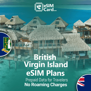 eSIM Data Plan for British Virgin Islands - eSIMCard