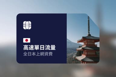 eSIM 日本高速單日流量