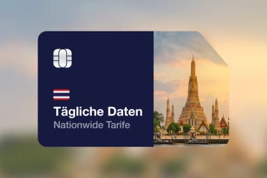 eSIM Thailand Tägliche Datenvolumen