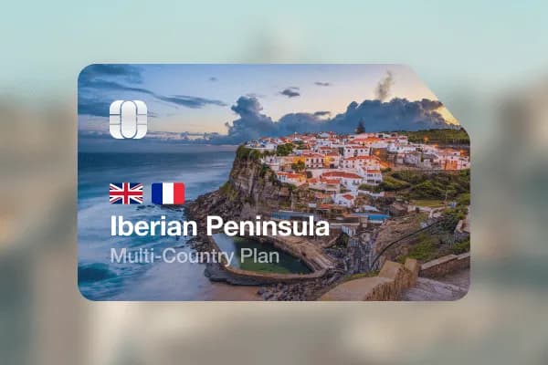 eSIM Europe Iberian Peninsula Unlimited (Top-up)