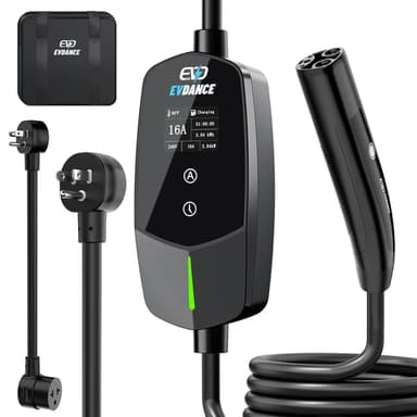 EVDANCE Level 1&2 NACS Portable EV Charger | 16A–24A