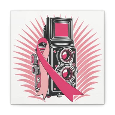 Shoot for a Cure — Breast Cancer Awareness Canvas (Photographer Collection)