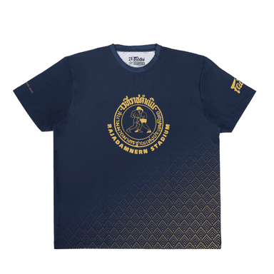 Fairtex x Rajadamnern T-Shirt - Blue/Gold