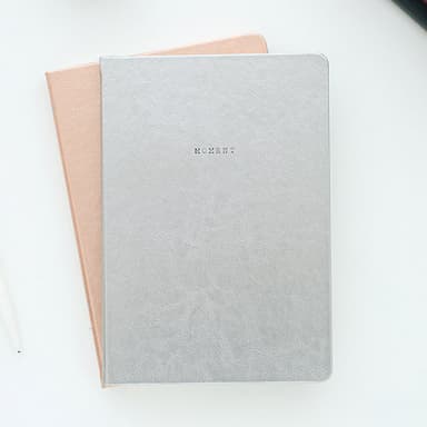 Moment large plain notebook ver2