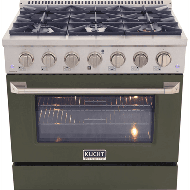 KUCHT 36" Freestanding Gas Range, KNG361-ON