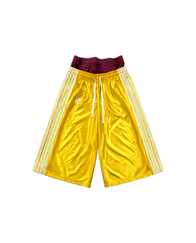 Yellow FP Capri Shorts