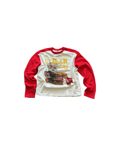 Red Stolen Art Longsleeve
