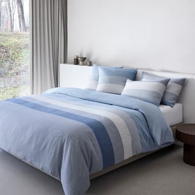 Logan Denim Duvet Cover Set by Hugo Boss Home