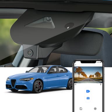 FITCAMX Dash Cam for Alfa Romeo Giulia 2025 2026 2027