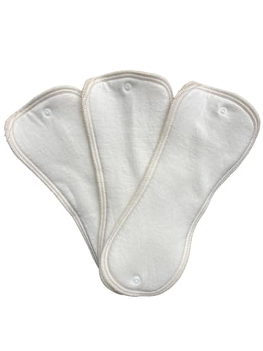 CLEARANCE:  Large Standard Snap-in Pads (3-Pack) - REGULAR Cotton
